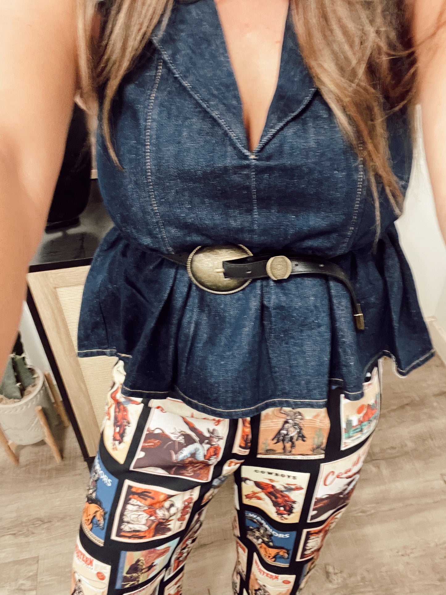 Julip Denim Top
