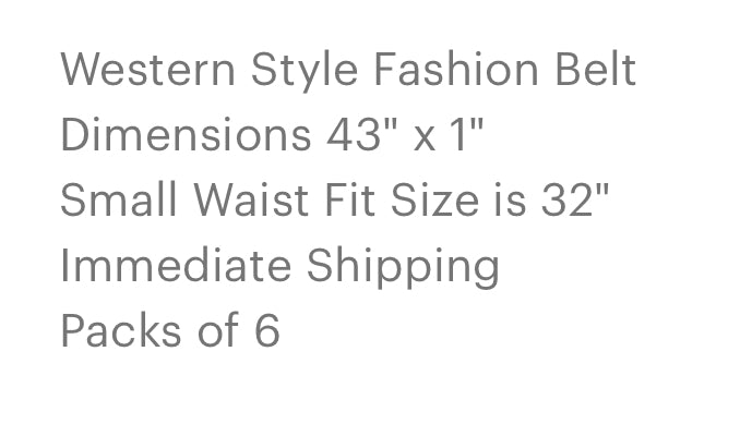 Black Western Belt
