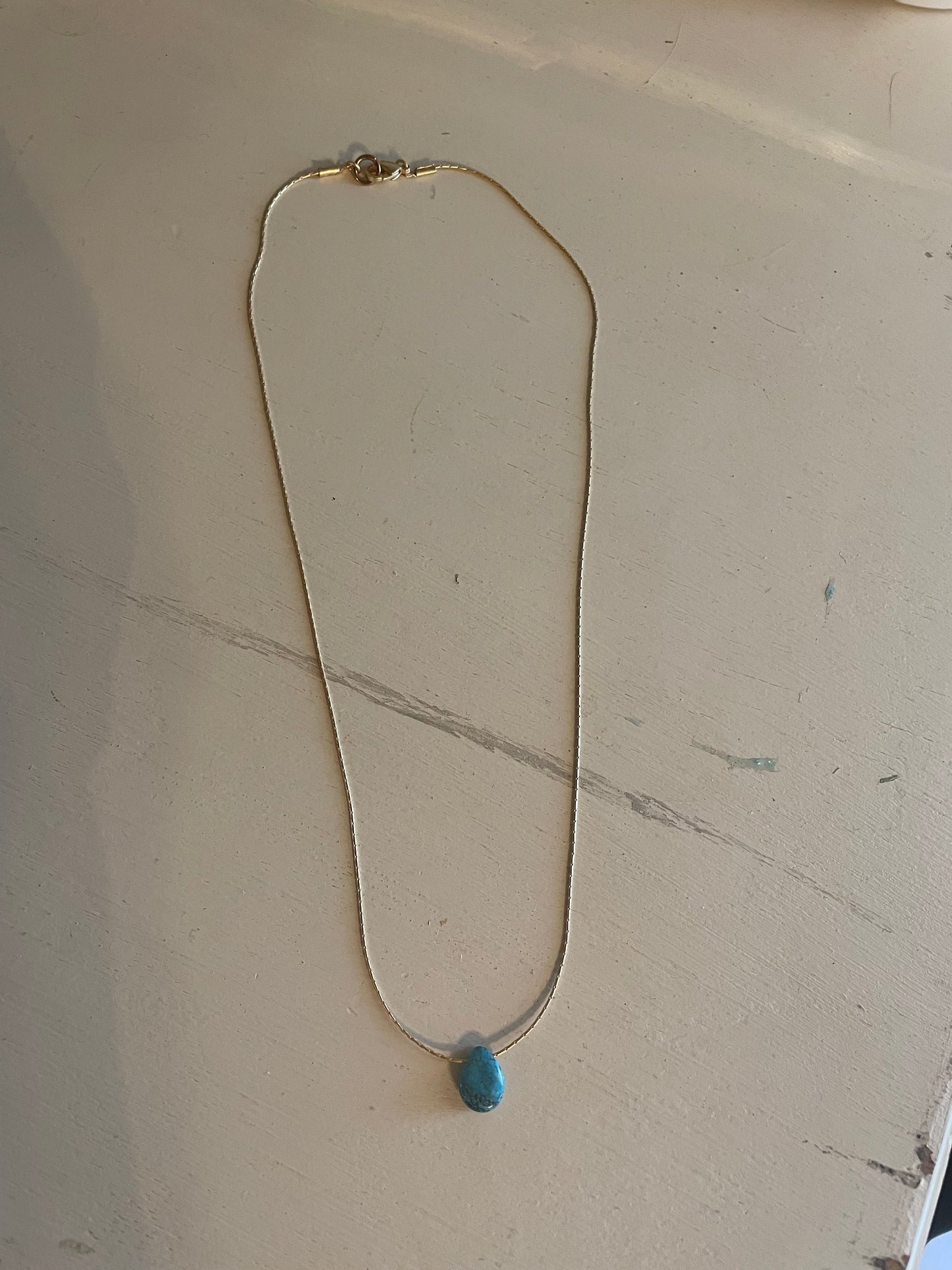 Teardrop Turquoise Necklace