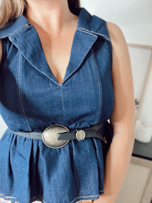 Julip Denim Top