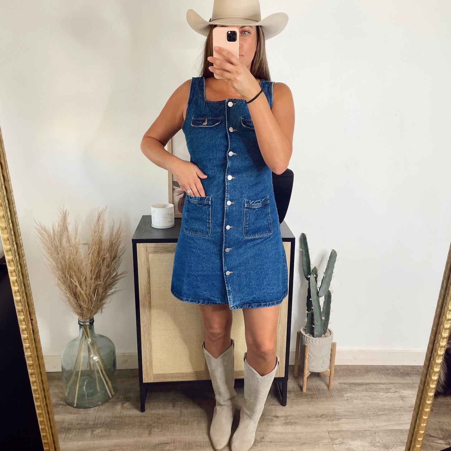 Darla Denim Dress
