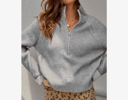Heather Grey Sweater