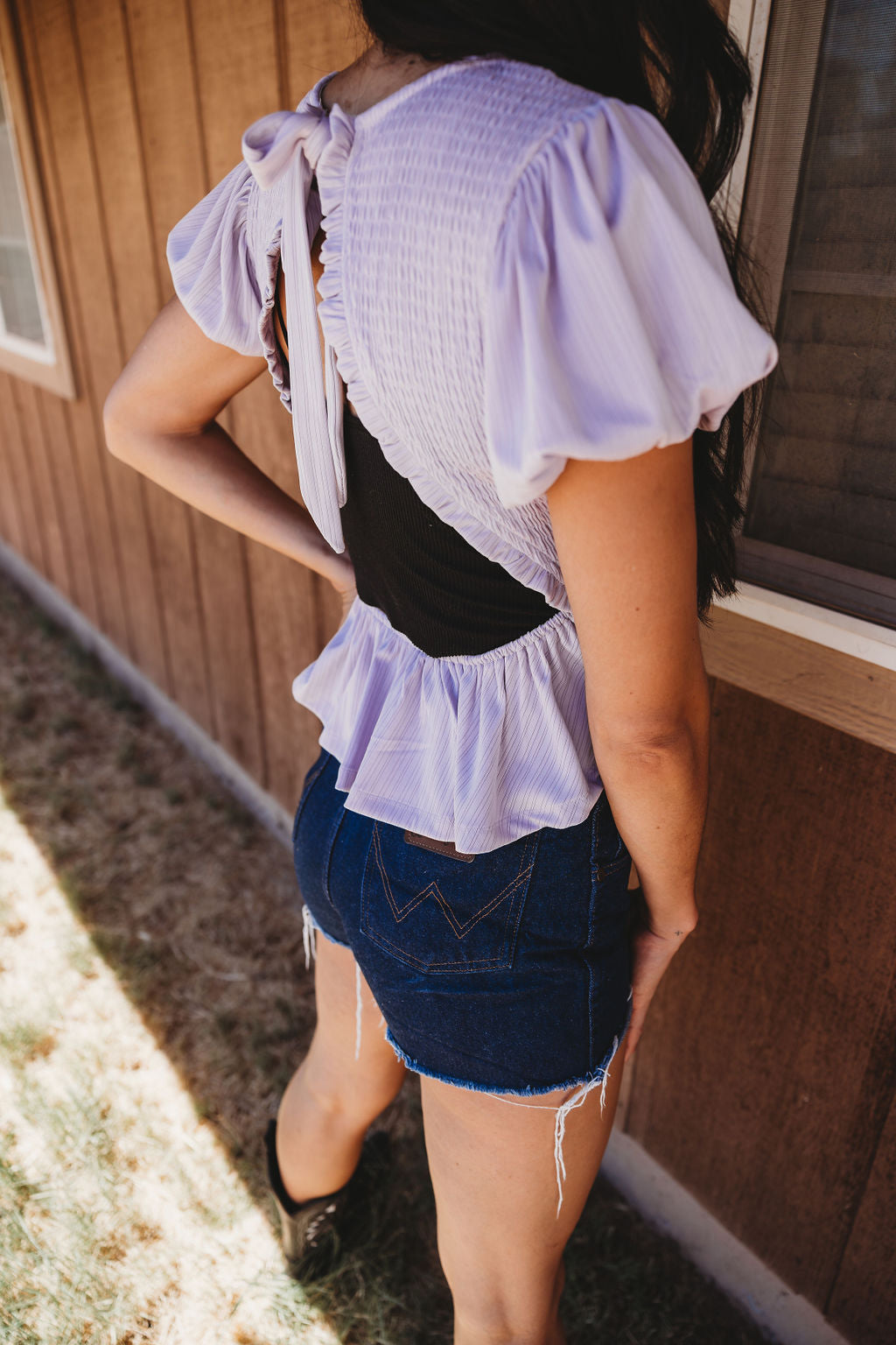 Lavender Blouse