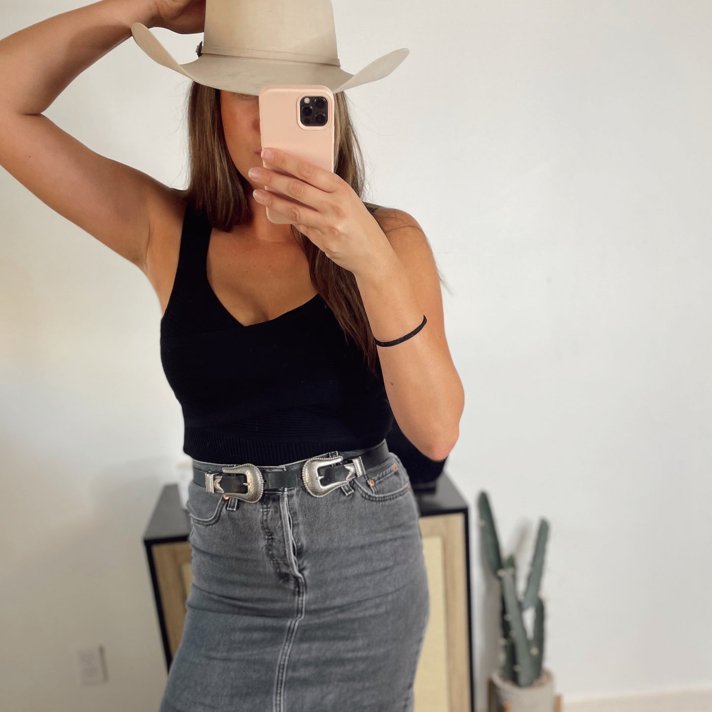 Black Ripped Bodysuit