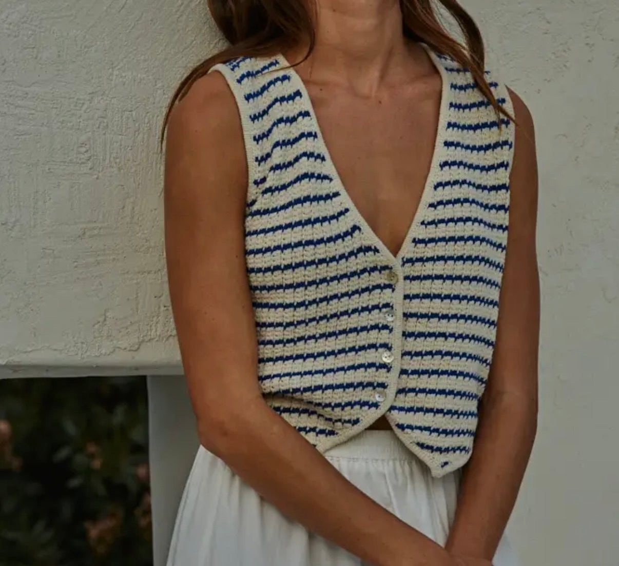 Bostyn Stripped Vest