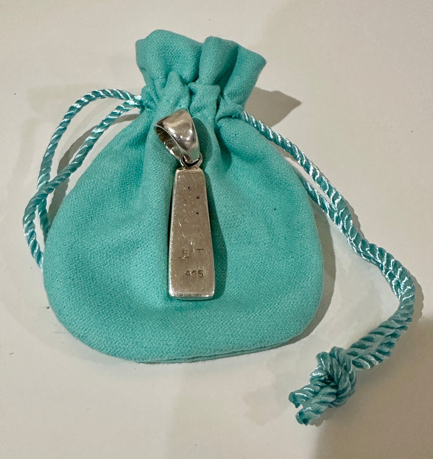 Navajo Turquoise 8 & Sterling Silver Pendant