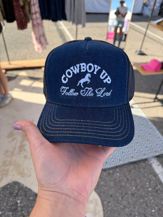 Cowboy Up Hat