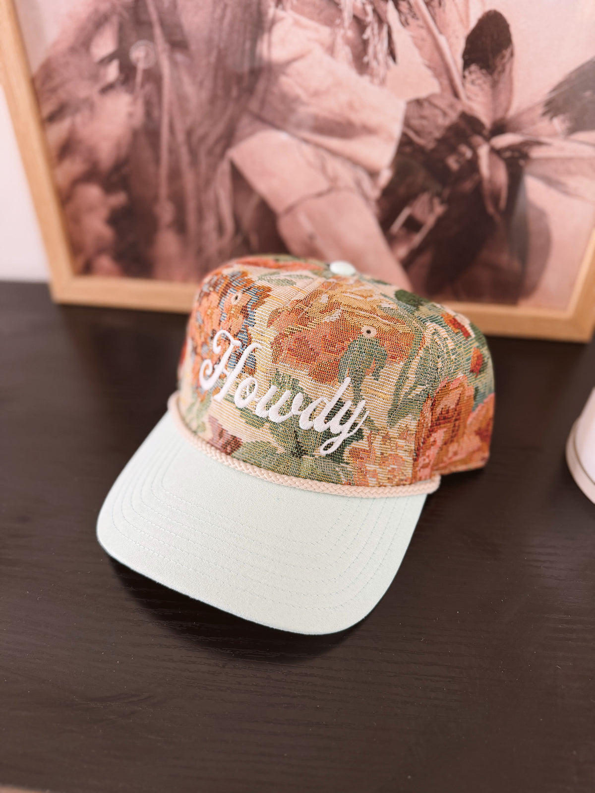 Howdy Floral Hat