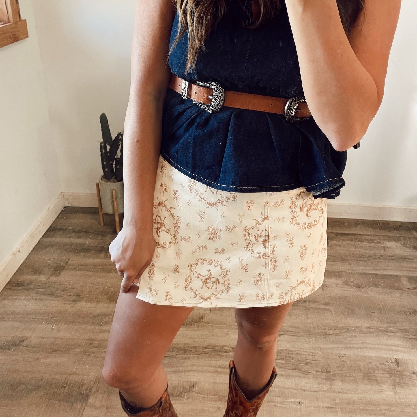 Vintage Rodeo Skort