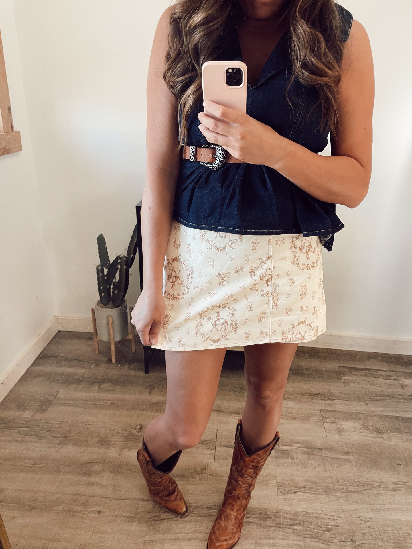 Vintage Rodeo Skort