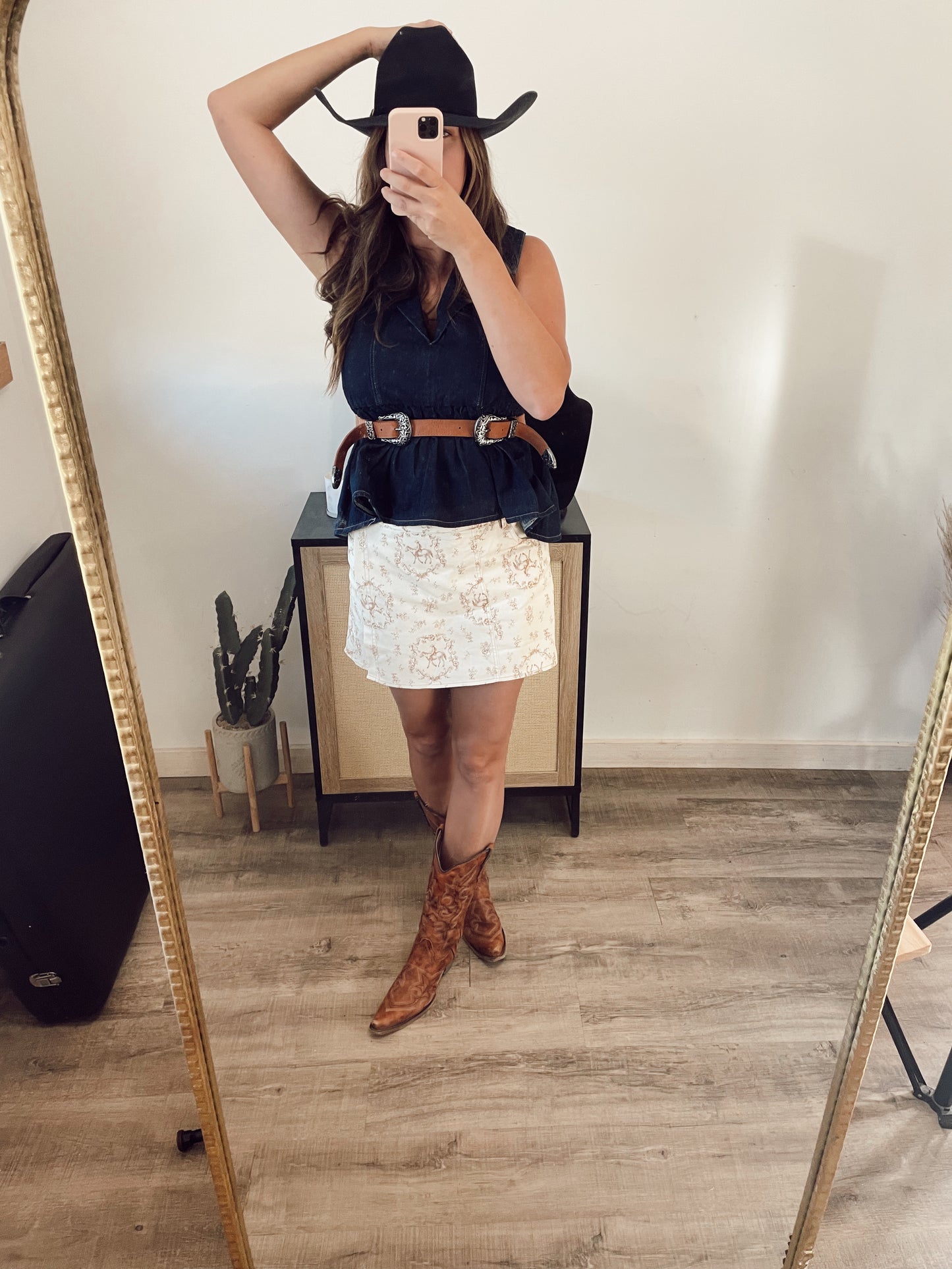 Vintage Rodeo Skort