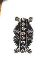 Load image into Gallery viewer, Lorenzo James Navajo Sterling Silver Navajo Ring Size 8.5