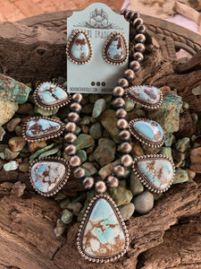 Golden Hill Turquoise Necklace Set By Bea Tom