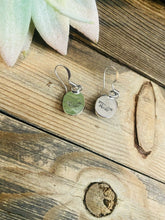 Load image into Gallery viewer, Vintage Old Pawn Navajo Labradorite &amp; Sterling Silver Dangle Earrings