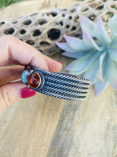 Load image into Gallery viewer, Navajo Sterling Silver Multi Stone Cuff