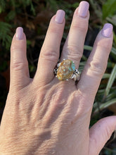 Load image into Gallery viewer, Navajo Sterling Silver Royston Turquoise Amazing Ring Size 6