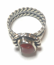 Load image into Gallery viewer, Navajo Sterling Silver Natural Red Coral Ring