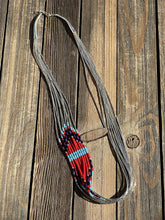 Load image into Gallery viewer, Navajo Liquid Silver &amp; Multi Stone Beaded Cascading Necklace