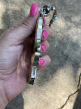 Load image into Gallery viewer, Navajo Sterling Silver Bumblebee Jasper Jumbo Cluster Pendant