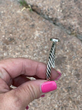 Load image into Gallery viewer, Navajo Pink Dream Mojave &amp; Sterling Silver Bracelet Rope Cuff