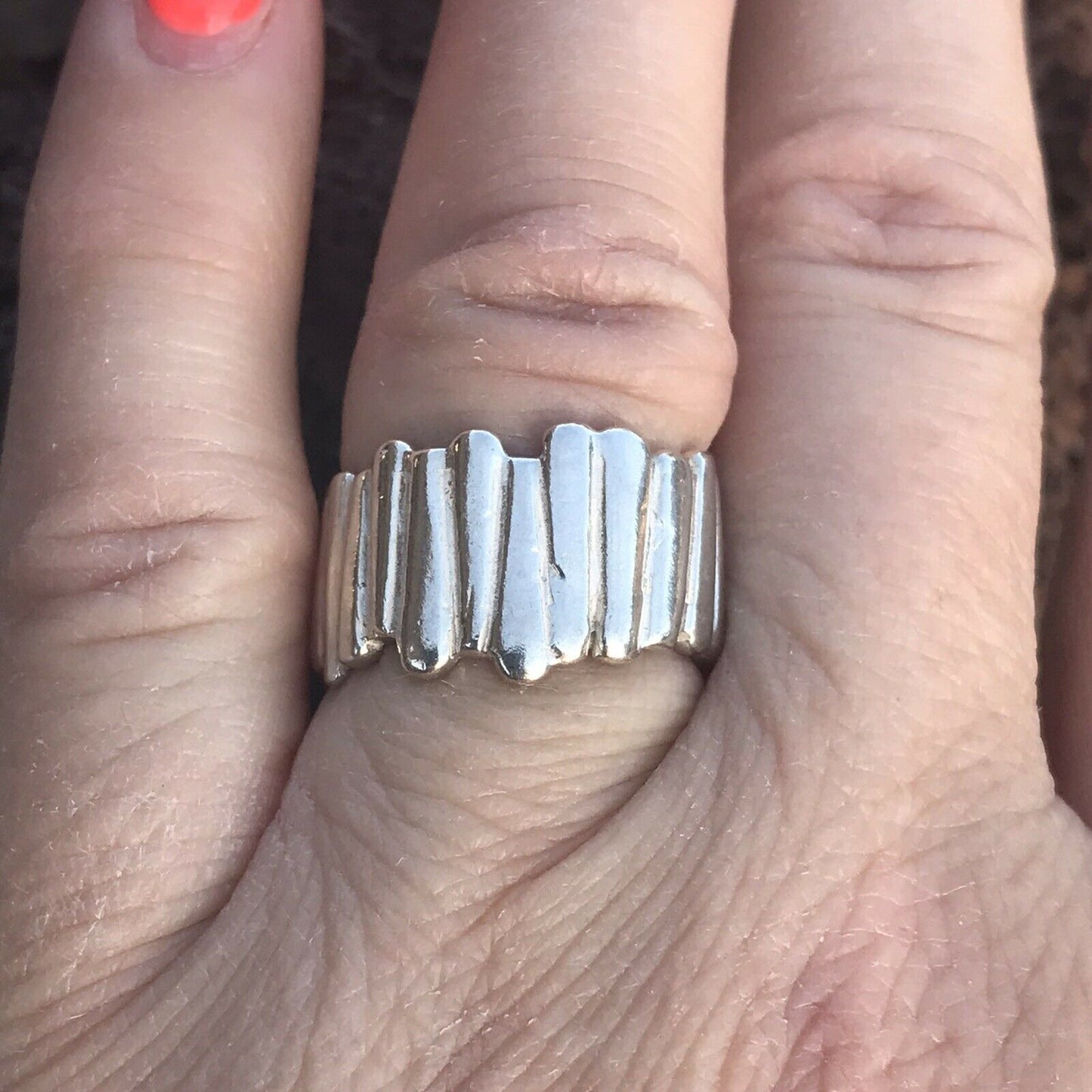 Navajo Sterling Silver Pinky Ring