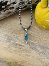 Load image into Gallery viewer, Navajo Sterling Silver &amp; Multi Stone Spice Pendant Signed