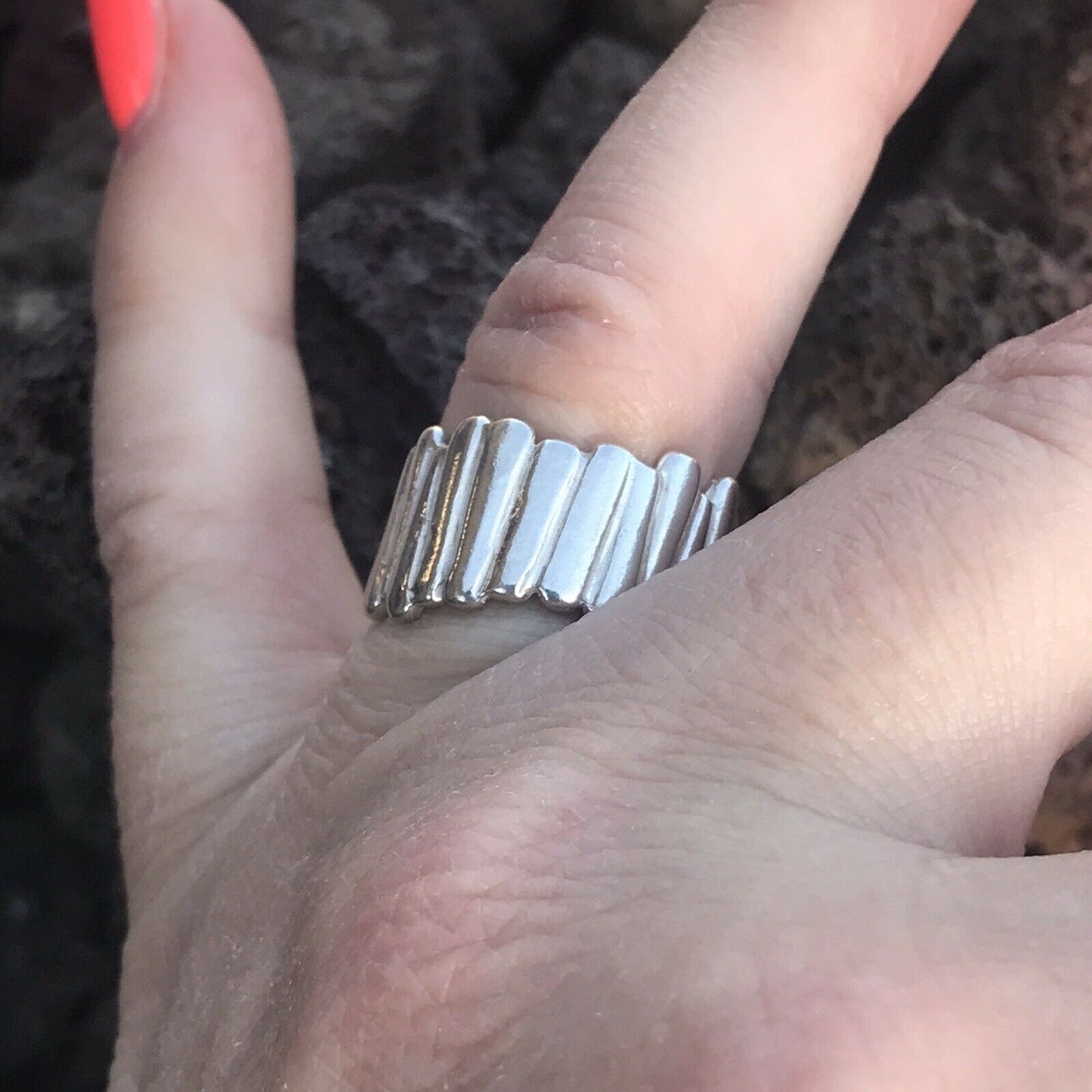 Navajo Sterling Silver Pinky Ring