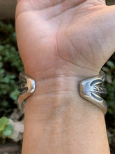 Load image into Gallery viewer, Navajo Royston &amp; Sterling Silver Statement Cuff Bracelet