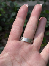 Load image into Gallery viewer, Navajo Southwest Ribbon Turquoise &amp; Sterling Silver Spider Ring Size 10 Signed