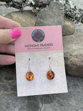 Load image into Gallery viewer, Navajo Sterling Silver Dangle 1 “ Earrings