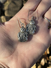 Load image into Gallery viewer, Navajo Sterling Silver Maiden  Dangle Earrings Signed