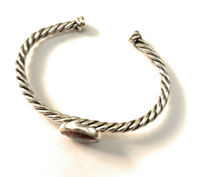 Load image into Gallery viewer, Navajo Pink Dream Mojave &amp; Sterling Silver Bracelet Rope Cuff