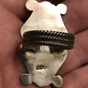 Beautiful Navajo Sterling Ring Size 7.5