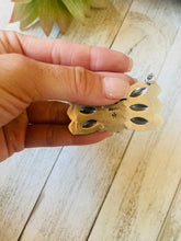 Load image into Gallery viewer, Navajo Sterling Silver &amp; White Buffalo Necklace Signed