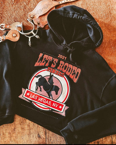 Let's Rodeo Cropped Sweatshirt