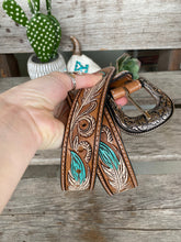 Load image into Gallery viewer, The Tammy Leather Belt - Feather