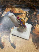 Load image into Gallery viewer, Handmade Pink Dream &amp; Pink Onyx Adjustable Ring