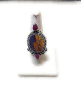 Load image into Gallery viewer, Handmade Pink Dream &amp; Pink Onyx Adjustable Ring