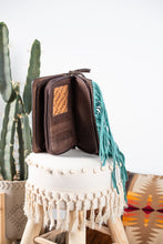 Load image into Gallery viewer, The Dakota Fringe Purse - Dark Brown