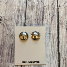 Load image into Gallery viewer, Navajo Sterling Silver Dome Stud  Earrings