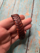 Load image into Gallery viewer, Handmade Brown Leather Bracelet