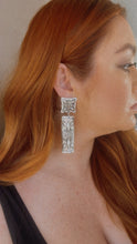 Load image into Gallery viewer, Leander Tahe Navajo Sterling Silver Earrings Handmade
