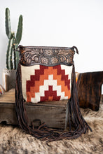 Load image into Gallery viewer, The Maddox Saddle Blanket Purse - Rust