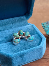 Load image into Gallery viewer, Blue Mojave &amp; Sterling Silver  Diamond Wrap Ring