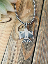 Load image into Gallery viewer, Handmade Sterling Silver Thunderbird Pendant By Dan Dodson