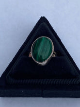 Load image into Gallery viewer, Navajo Malachite &amp; Sterling Silver Rings