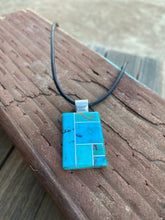 Load image into Gallery viewer, OLD PAWN Inlay Turquoise necklace