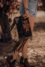 Load image into Gallery viewer, The Colter Fringe Purse - Brown