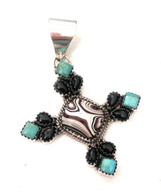 Load image into Gallery viewer, Handmade Sterling Silver &amp; Multi Stone Cluster Pendant