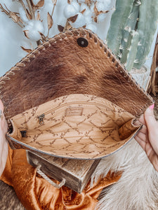 The Stampede Tooled Leather Purse